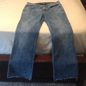 Express bell bottom jeans